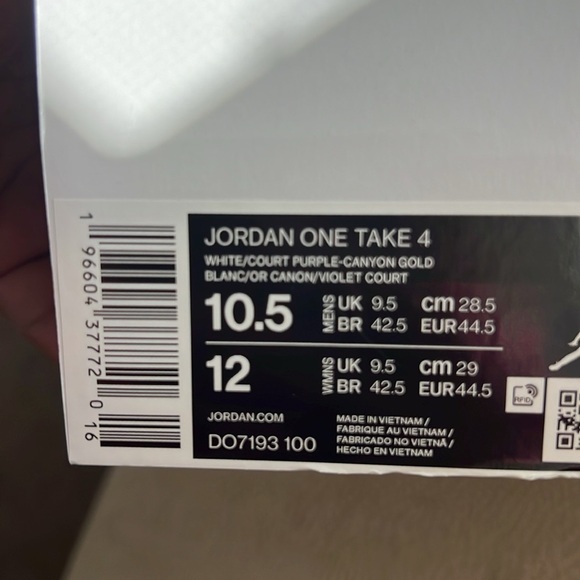 Jordan One Take 4 sneakers unisex - Picture 7 of 7